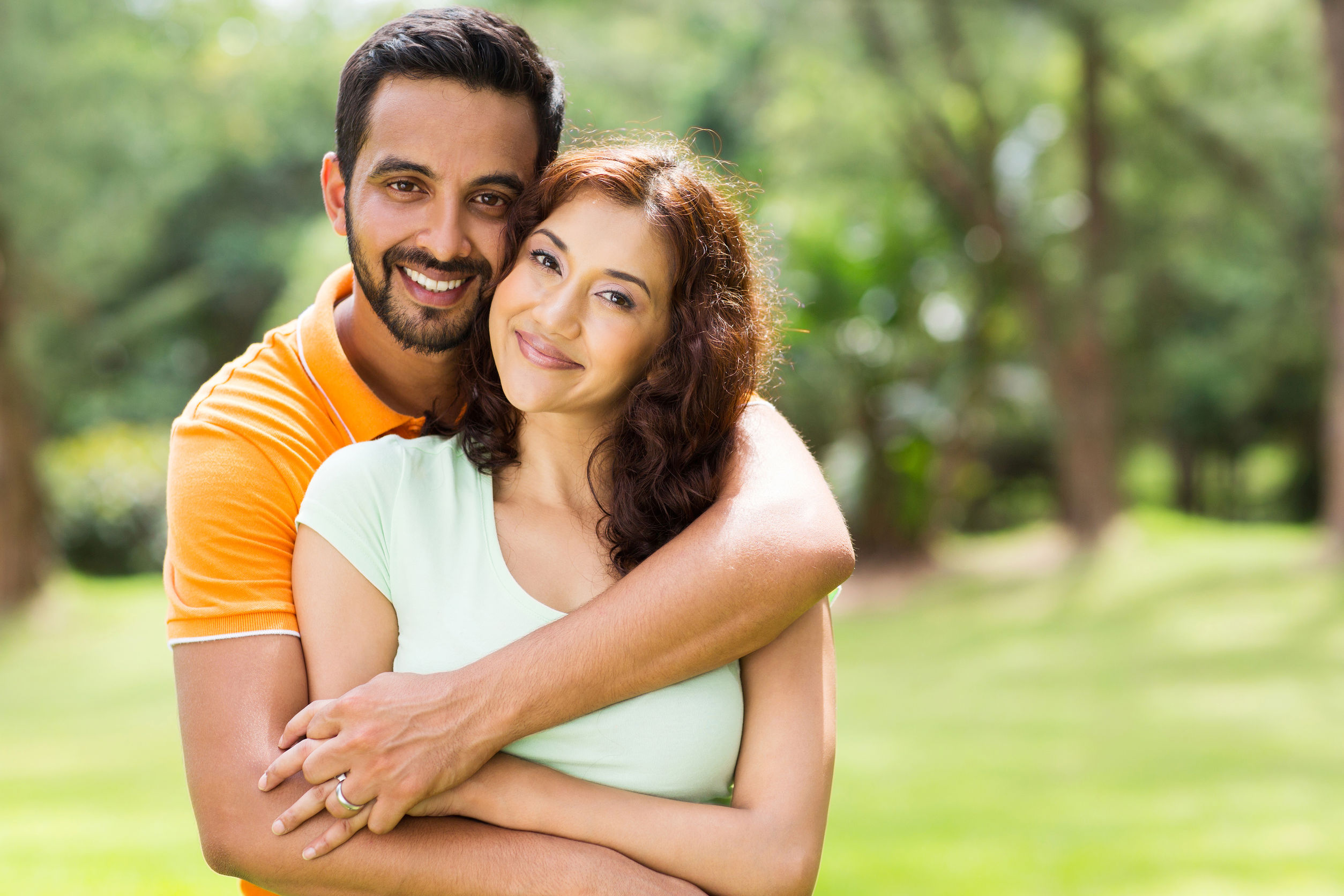 A couple who found their rishta